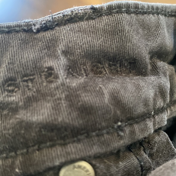 American Eagle Slim Straight Jeans 32 x 32 Distressed GUC Black - Picture 11 of 13